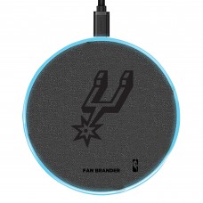 Беспроводная зарядка Apple и Samsung San Antonio Spurs 15W- Gray