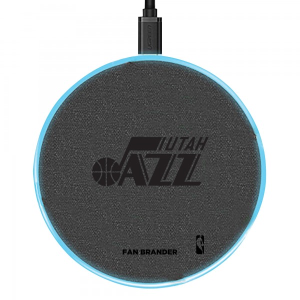 Беспроводная зарядка Apple и Samsung Utah Jazz 15W- Gray