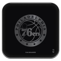 Беспроводная зарядка Philadelphia 76ers Fast Charging Glass - Black