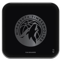 Беспроводная зарядка Minnesota Timberwolves Fast Charging Glass - Black