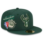 Каталог оригинальных бейсболок, кепок и шапок команды NBA Milwaukee Bucks